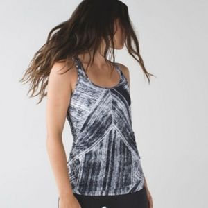 LULULEMON Nice Cool Racerback Heat wave Tank Top